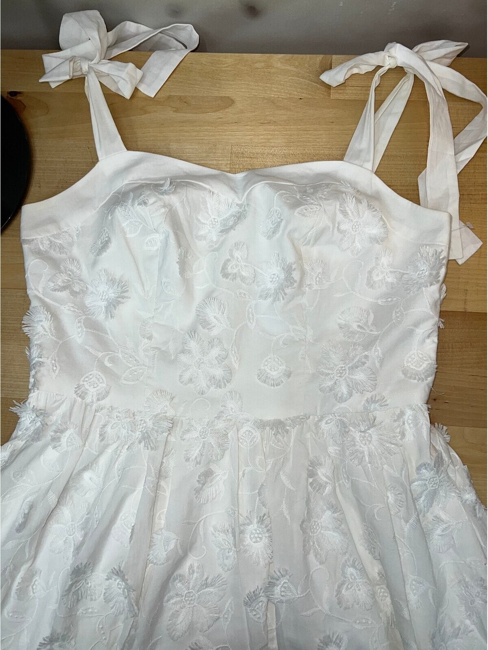 Anthropologie Trudy Embroidered Floral Dress - Picture 6 of 9